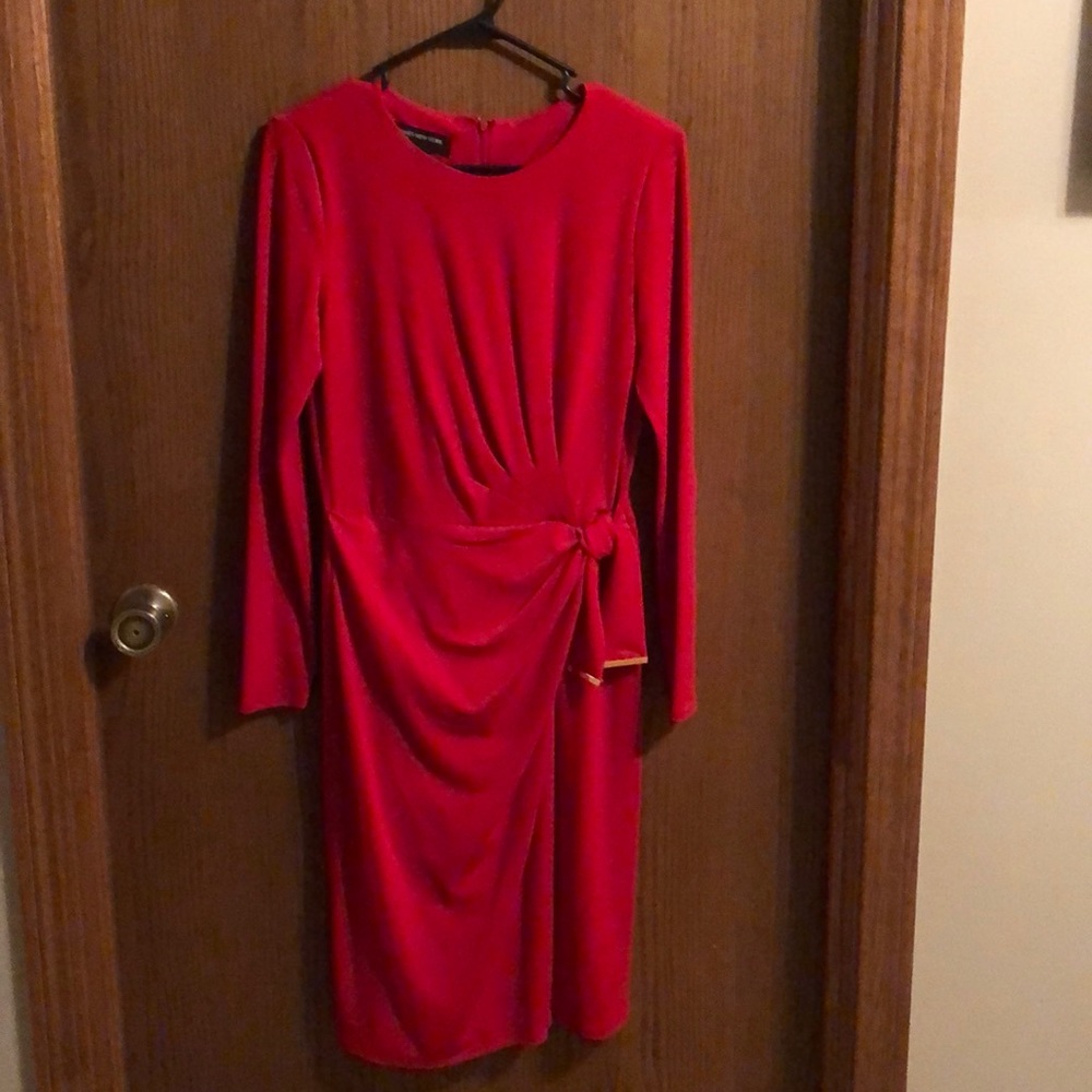 Red dress